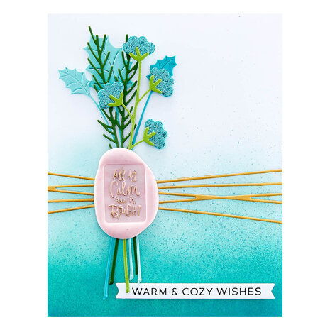 Spellbinders All Is Calm Wax Seal Stamp (WS-096) (OUTLET) Spellbinders All Is Calm Wax Seal Stamp (WS-096) (OUTLET)