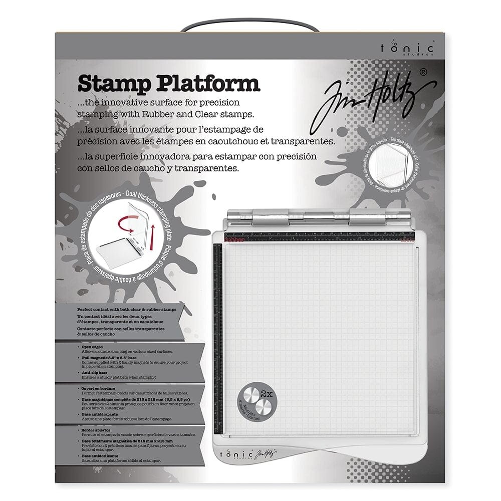 Tonic Tim Holtz Tim Holtz Stamping Platform 8.5x8.5 Inch (1707e)