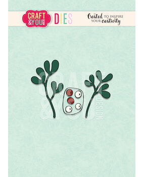 Craft & You Design Mistletoe Twigs Dies (CYD-CW253) (DISCONTINUED)
