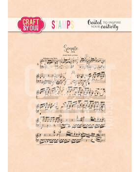 Craft & You Design Music Notes Stamps (CYD-CS032)