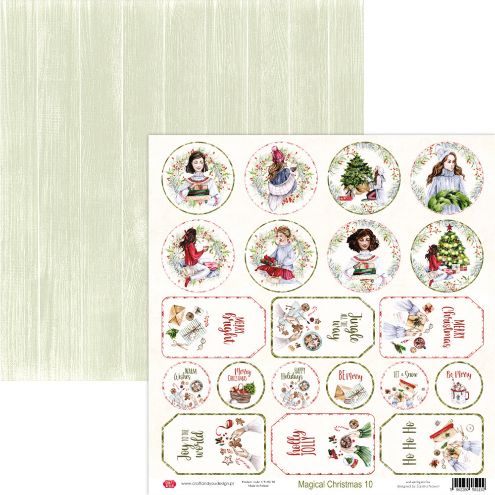Craft & You Design Magical Christmas 6x6 Inch Creative Set 250gsm (8sheets) (CPB-MC15) (DISCONTINUED) Craft & You Design Magical Christmas 6x6 Inch Creative Set 250gsm (8sheets) (CPB-MC15) (DISCONTINUED)