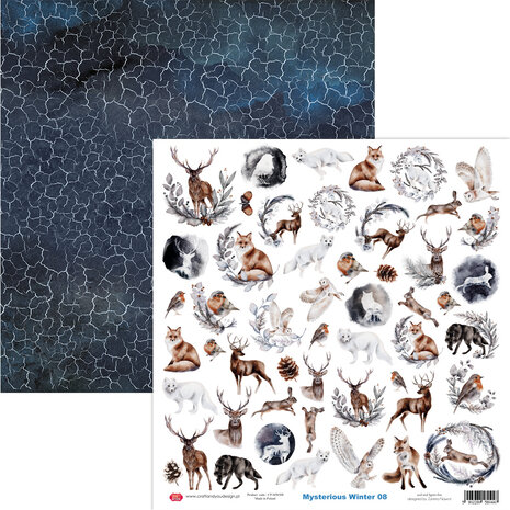 Craft & You Design Mysterious Winter 12x12 Inch Creative Set 250gsm (4sheets) (CYD-CSET-MWI-4) (DISCONTINUED) Craft & You Design Mysterious Winter 12x12 Inch Creative Set 250gsm (4sheets) (CYD-CSET-MWI-4) (DISCONTINUED)