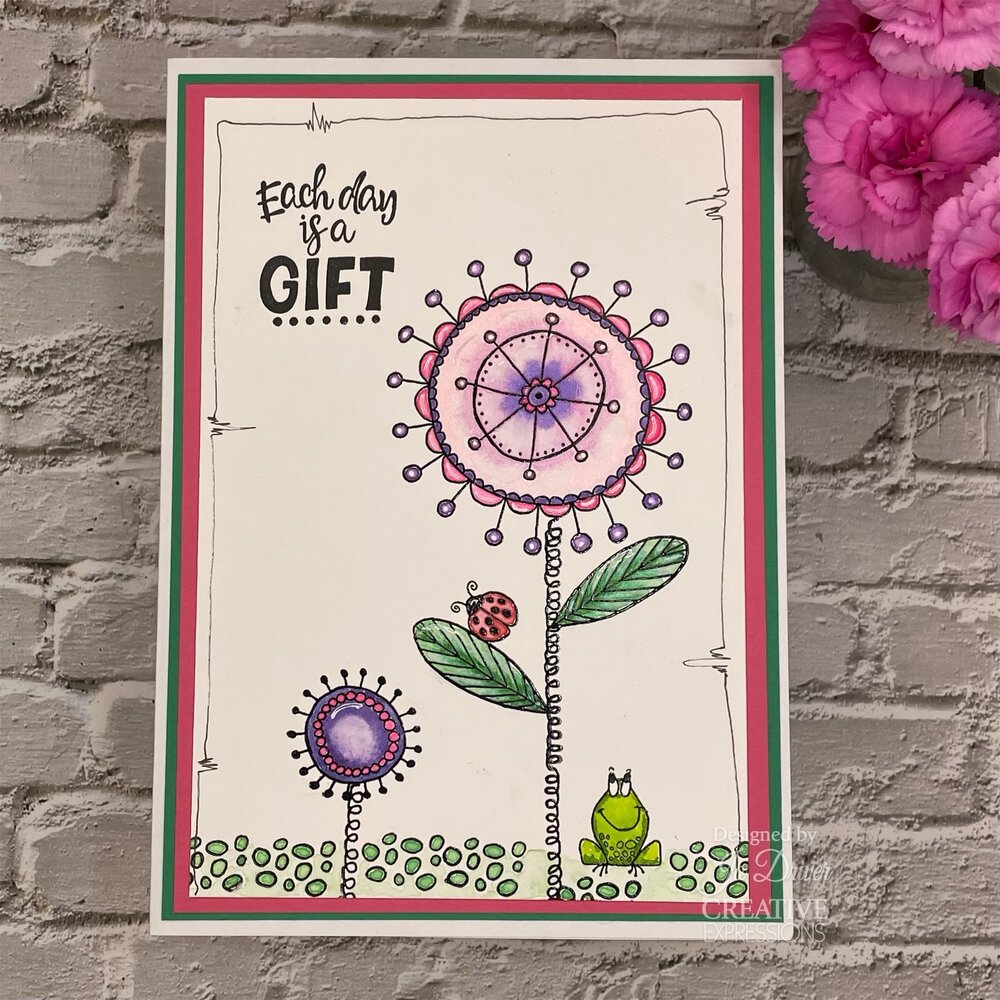 Woodware Petal Doodles It's A Gift Clear Stamps (JGS864) (OUTLET) Woodware Petal Doodles It's A Gift Clear Stamps (JGS864) (OUTLET)
