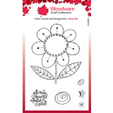 Woodware Petal Doodles Pretty Place Clear Stamps (JGS863) (OUTLET)