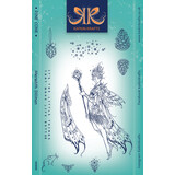 Katkin Krafts Pine Cone A5 Clear Stamp Set (KK0050) (OUTLET)