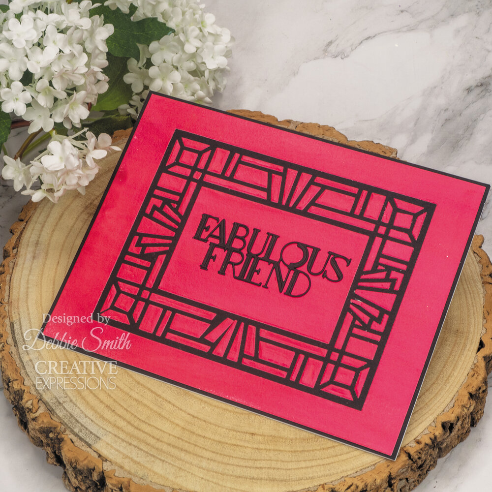 Creative Expressions Sue Wilson Craft Die Mini Expressions Art Deco Fabulous Friend (CEDME145) (OUTLET) Creative Expressions Sue Wilson Craft Die Mini Expressions Art Deco Fabulous Friend (CEDME145) (OUTLET)