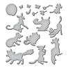 Spellbinders Purrfect Cats Etched Dies (S7-241) (OUTLET) Spellbinders Purrfect Cats Etched Dies (S7-241) (OUTLET)