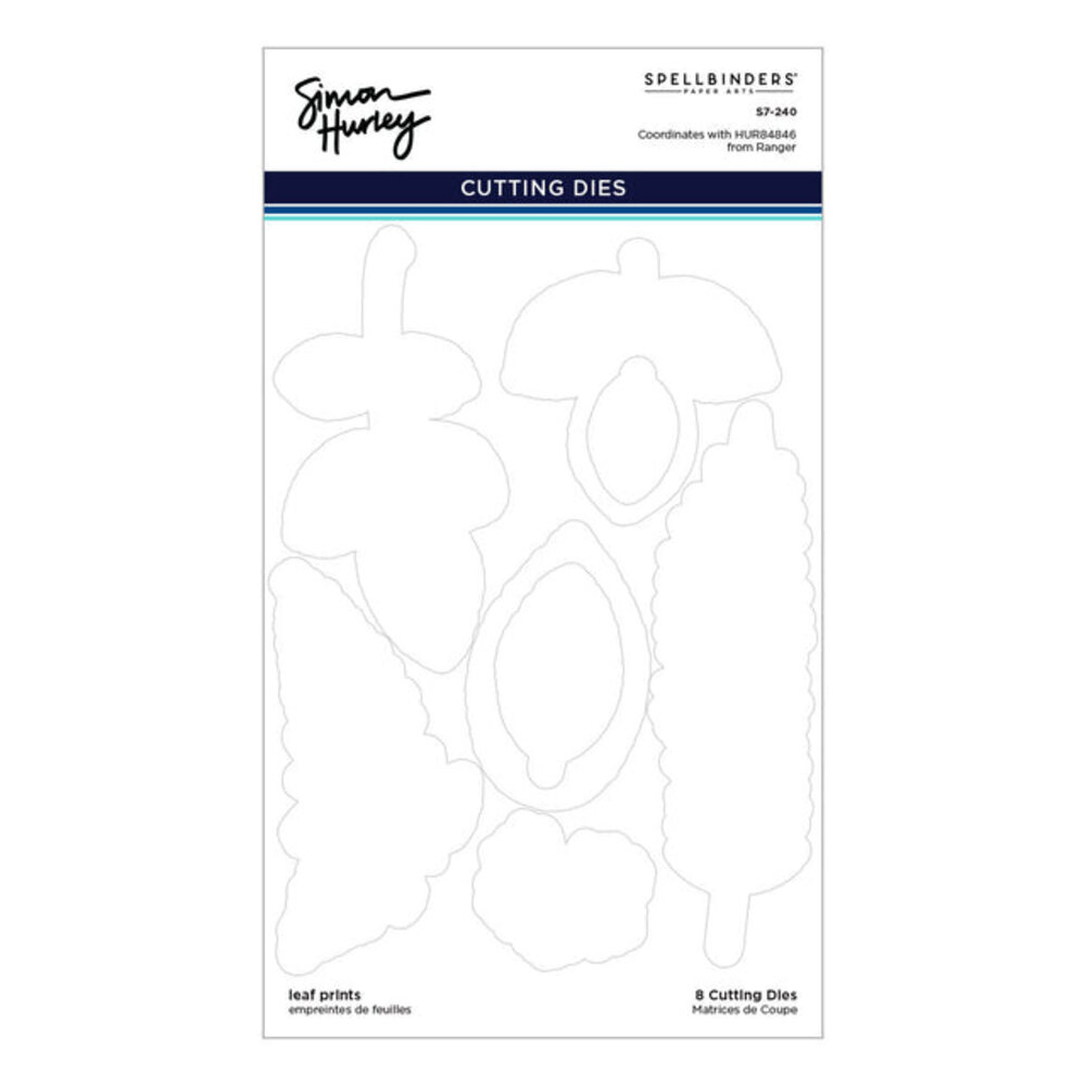 Spellbinders Leaf Prints Etched Dies (S7-240) (OUTLET)