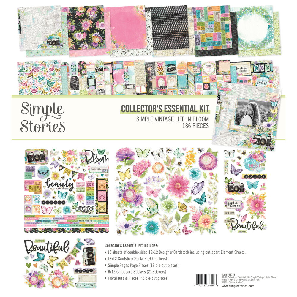 Simple Stories Simple Vintage Life in Bloom Collector's Essential Kit (19743)