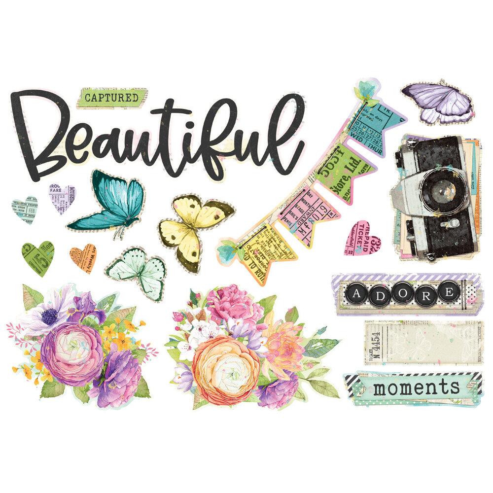 Simple Stories Simple Vintage Life in Bloom Collector's Essential Kit (19743)