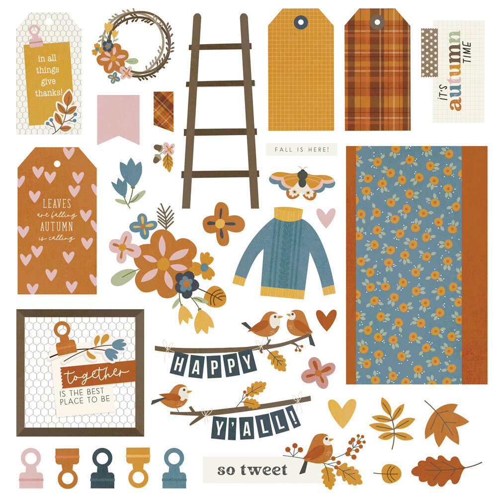 Simple Stories Acorn Lane Simple Cards Kit (21031) (DISCONTINUED)