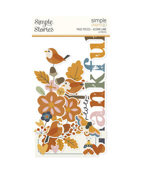 Simple Stories Acorn Lane Simple Pages Pieces (14pcs) (21030) (DISCONTINUED)