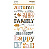 Simple Stories Acorn Lane Foam Stickers (36pcs) (21025) (DISCONTINUED)
