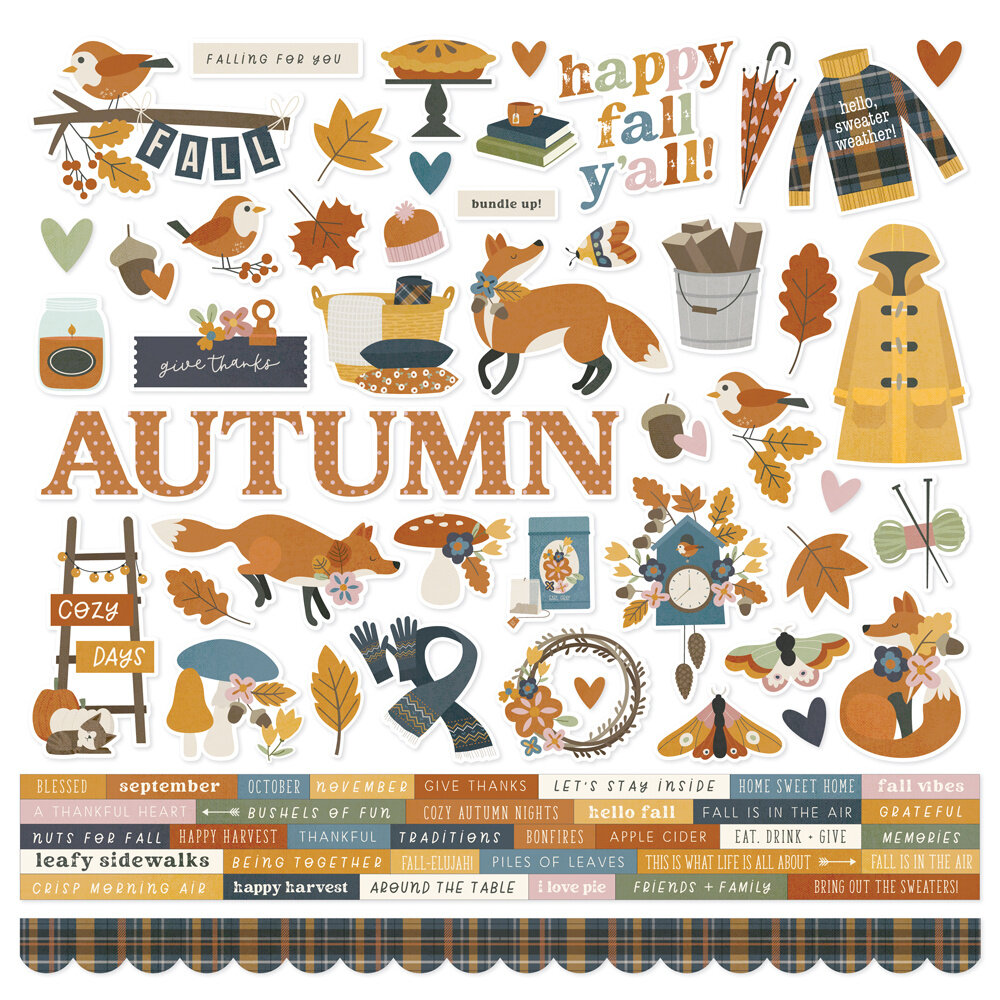 Simple Stories Acorn Lane Collector's Essential Kit (21002) (DISCONTINUED)