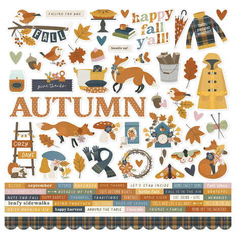 Simple Stories Acorn Lane Collector's Essential Kit (21002) (DISCONTINUED)