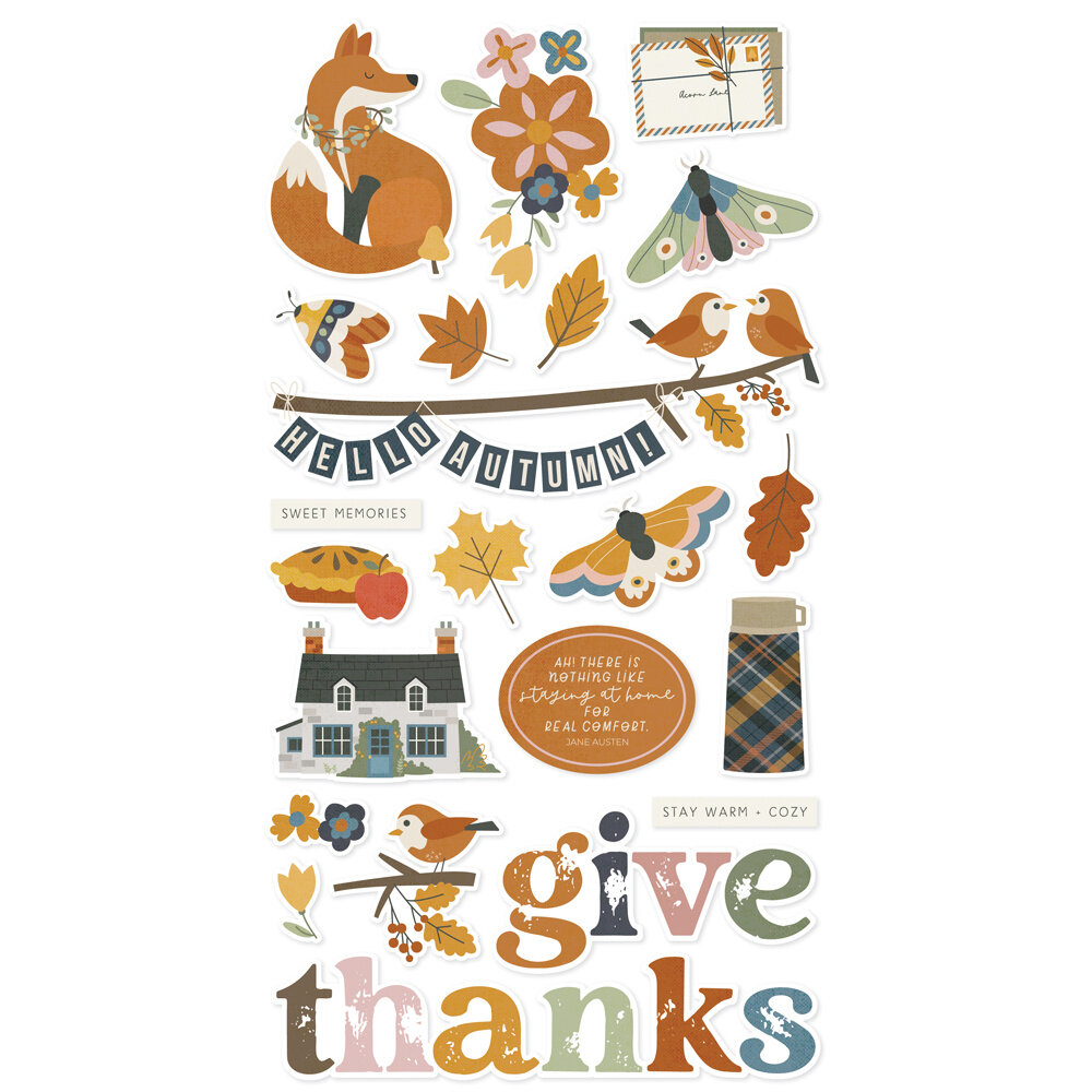 Simple Stories Acorn Lane Collector's Essential Kit (21002) (DISCONTINUED)