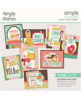 Simple Stories What's Cookin' ? Simple Pages Pieces (16pcs) (21130) (DISCONTINUED)