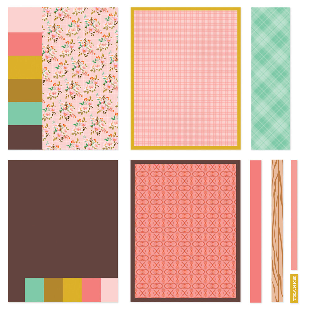 Simple Stories What's Cookin' ? Simple Pages Pieces (16pcs) (21130) (DISCONTINUED)