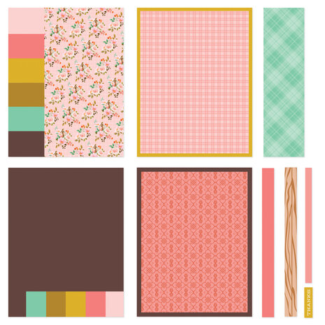 Simple Stories What's Cookin' ? Simple Pages Pieces (16pcs) (21130) (DISCONTINUED)