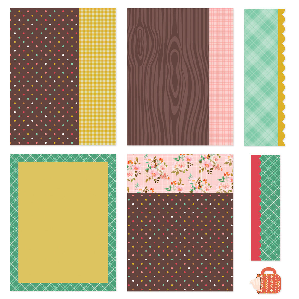 Simple Stories What's Cookin' ? Simple Pages Pieces (16pcs) (21130) (DISCONTINUED)