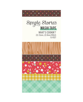 Simple Stories What's Cookin' ? Washi Tape (21128) (DISCONTINUED)