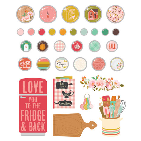 Simple Stories What's Cookin' ? Decorative Brads (21126) (DISCONTINUED) Simple Stories What's Cookin' ? Decorative Brads (21126) (DISCONTINUED)