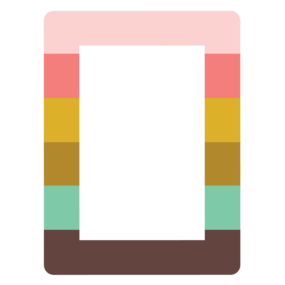 Simple Stories What's Cookin' ? Chipboard Frames (6pcs) (21124) (DISCONTINUED)