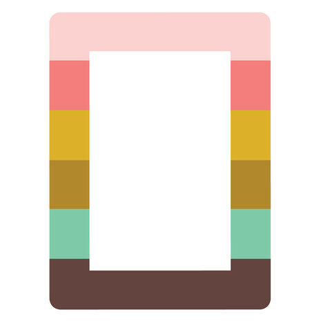 Simple Stories What's Cookin' ? Chipboard Frames (6pcs) (21124) (DISCONTINUED)