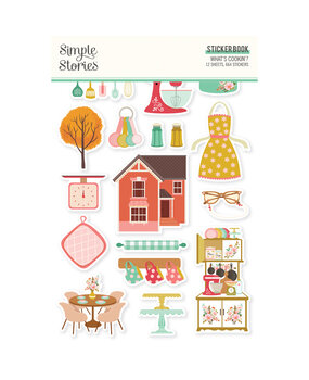 Simple Stories What's Cookin' ? Sticker Book (664pcs) (21123) (DISCONTINUED) Simple Stories What's Cookin' ? Sticker Book (664pcs) (21123) (DISCONTINUED)