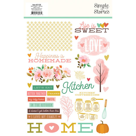 Simple Stories What's Cookin' ? Rub Ons (2pcs) (21120) (OUTLET)