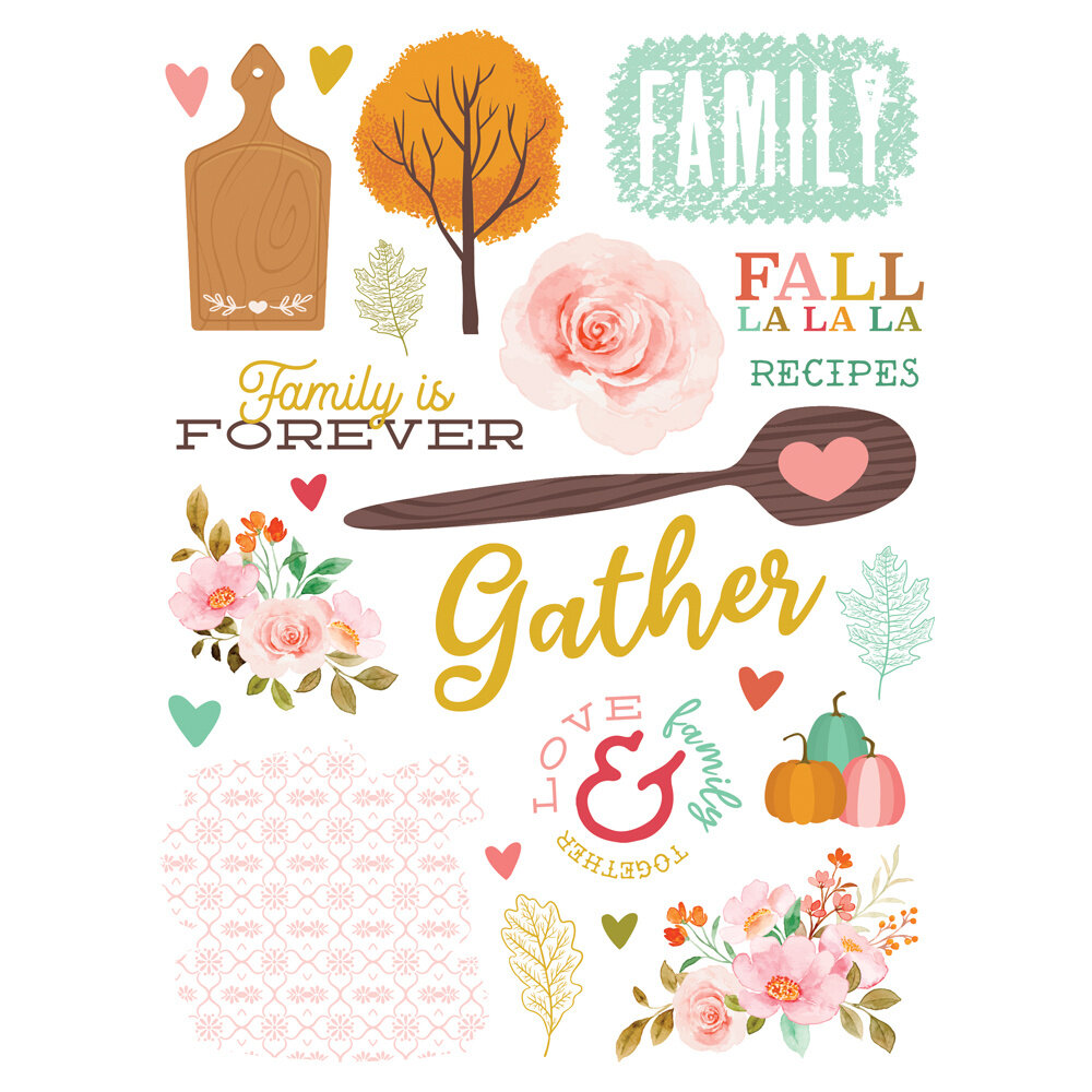 Simple Stories What's Cookin' ? Rub Ons (2pcs) (21120) (DISCONTINUED)