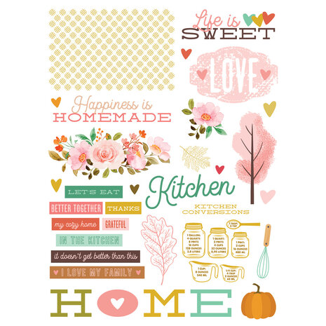 Simple Stories What's Cookin' ? Rub Ons (2pcs) (21120) (OUTLET)