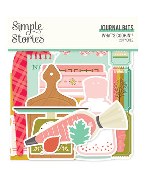 Simple Stories What's Cookin' ? Journal Bits & Pieces (29pcs) (21119) (DISCONTINUED) Simple Stories What's Cookin' ? Journal Bits & Pieces (29pcs) (21119) (DISCONTINUED)