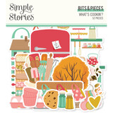 Simple Stories What's Cookin' ? Bits & Pieces (52pcs) (21118) (DISCONTINUED)
