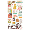 Simple Stories What's Cookin' ? Chipboard Stickers (26pcs) (21117) (DISCONTINUED)