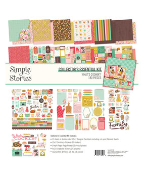 Simple Stories What's Cookin' ? Collector's Essential Kit (21102) (DISCONTINUED) Simple Stories What's Cookin' ? Collector's Essential Kit (21102) (DISCONTINUED)