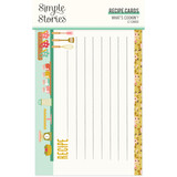 Simple Stories What's Coolin' ? Recipe Cards (21122) (DISCONTINUED)