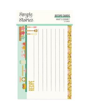 Simple Stories What's Coolin' ? Recipe Cards (21122) (DISCONTINUED)
