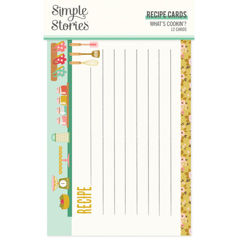 Simple Stories What's Coolin' ? Recipe Cards (21122) (OUTLET)