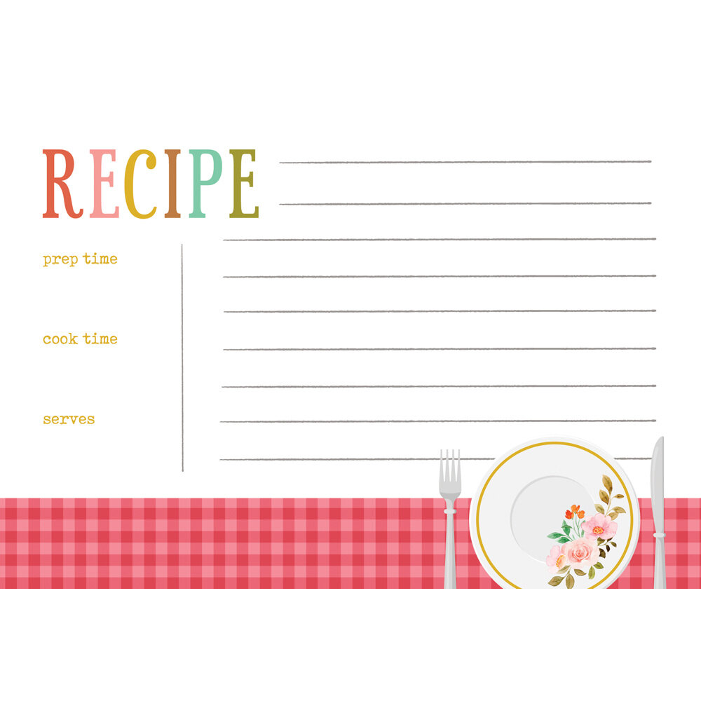 Simple Stories What's Coolin' ? Recipe Cards (21122) (OUTLET)