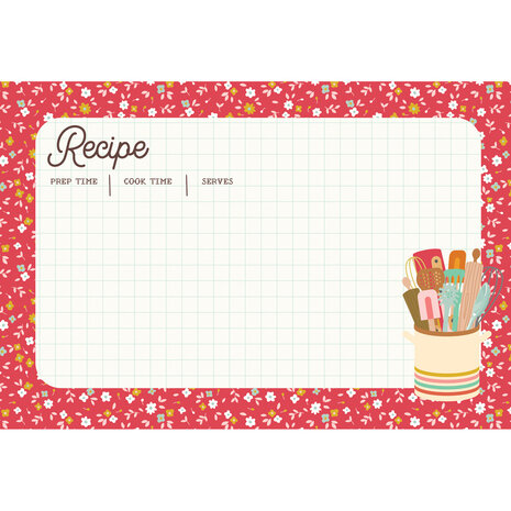 Simple Stories What's Coolin' ? Recipe Cards (21122) (OUTLET)