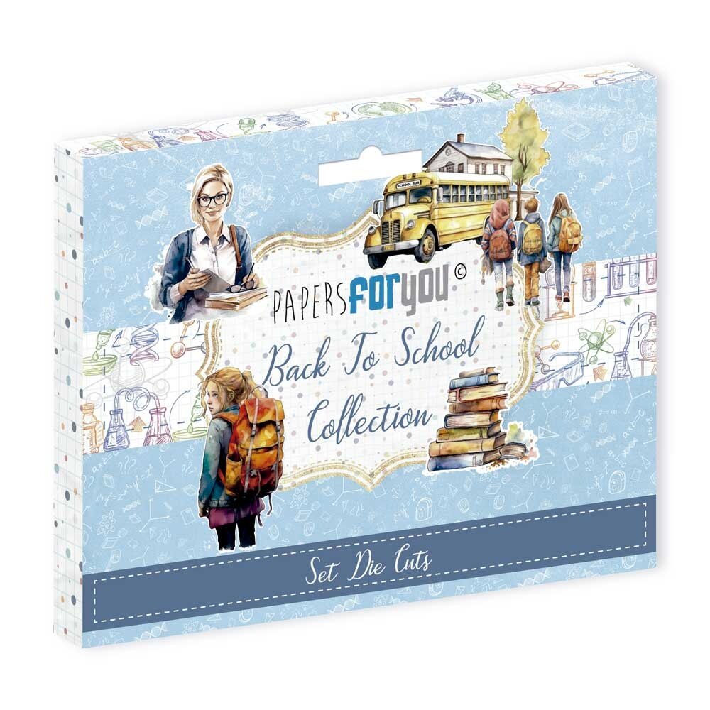 Papers For You Back to School Die Cuts (16pcs) (PFY-12496) (DISCONTINUED) Papers For You Back to School Die Cuts (16pcs) (PFY-12496) (DISCONTINUED)