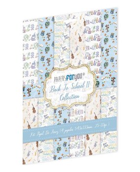 Papers For You Back to School II Rice Paper Kit (4 pcs) (PFY-12491) (DISCONTINUED)