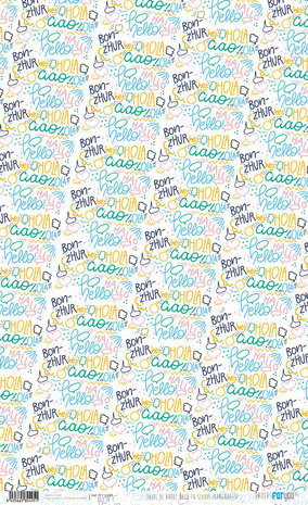 Papers For You Back to School II Rice Paper Kit (4 pcs) (PFY-12491) (DISCONTINUED)