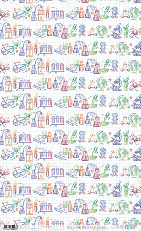 Papers For You Back to School II Rice Paper Kit (4 pcs) (PFY-12491) (DISCONTINUED)