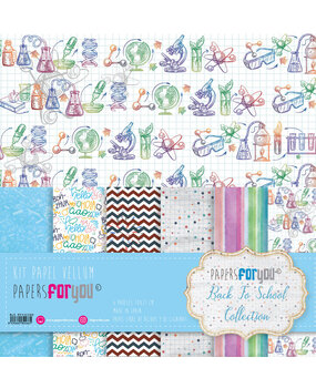 Papers For You Back to School Vellum Paper Pack (6pcs) (PFY-12466) (DISCONTINUED)