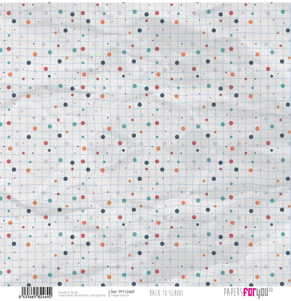 Papers For You Back to School Vellum Paper Pack (6pcs) (PFY-12466) (DISCONTINUED)