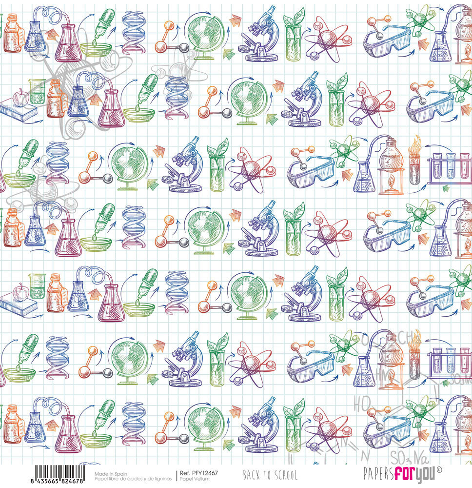 Papers For You Back to School Vellum Paper Pack (6pcs) (PFY-12466) (DISCONTINUED)