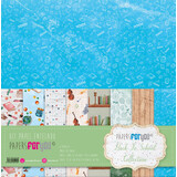 Papers For You Back to School Canvas Scrap Pack (8pcs) (PFY-12456) (DISCONTINUED)
