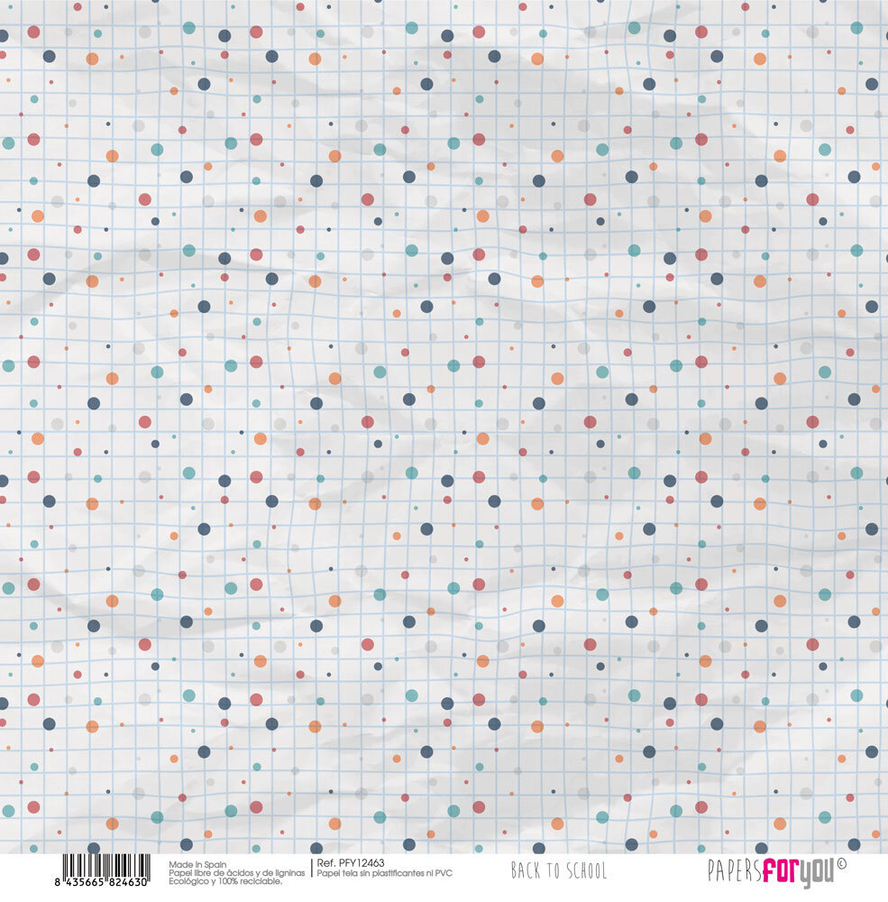 Papers For You Back to School Canvas Scrap Pack (8pcs) (PFY-12456) (DISCONTINUED) Papers For You Back to School Canvas Scrap Pack (8pcs) (PFY-12456) (DISCONTINUED)